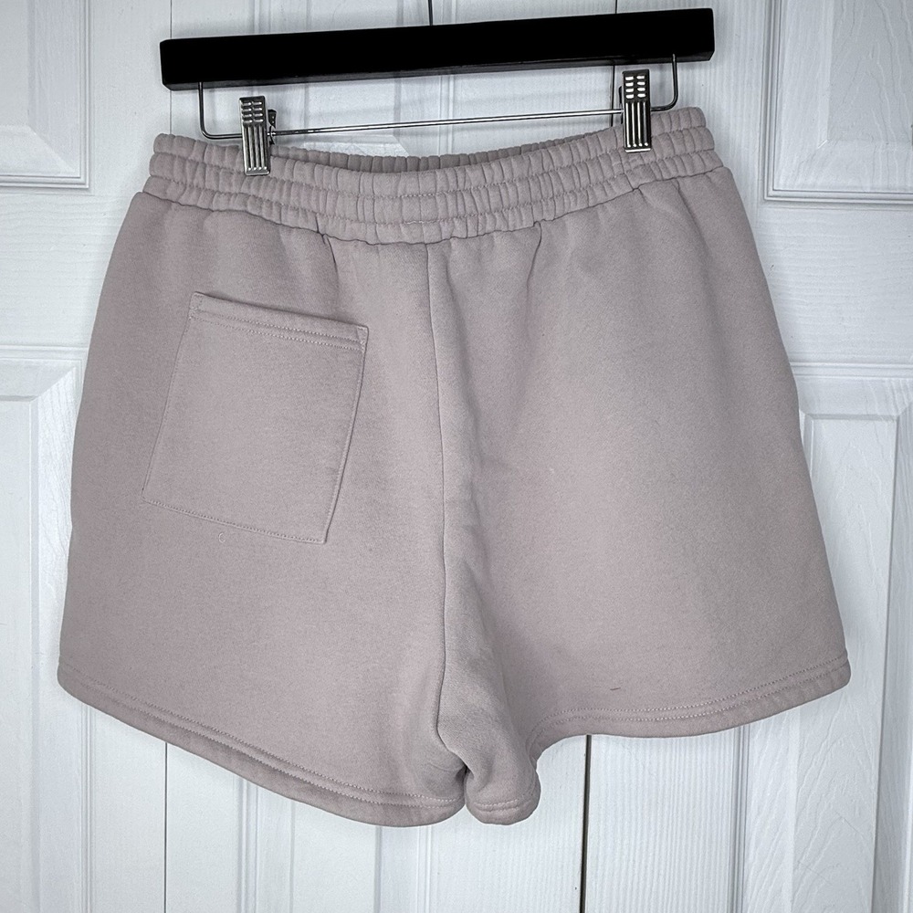 White Fox Boutique Archive 6.0 Lounge Sweat Shorts Mauve Purple Fleece SZ M - Picture 4 of 7